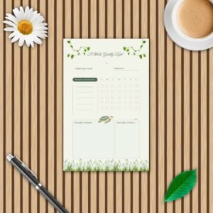 The Sage Meadow Weekly Habit Tracker Pack