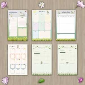 The Sage Woodland Complete Planner & Habit Tracker Bundle — Daily, Weekly, Monthly & Yearly