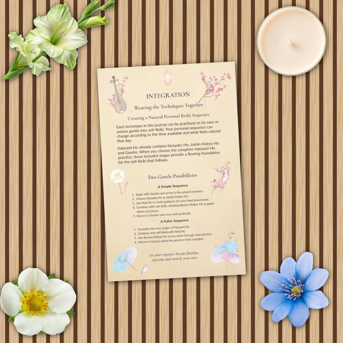 Returning to Presence — A Guided Journal for Foundational Reiki Techniques | Printable PDF - Image 12