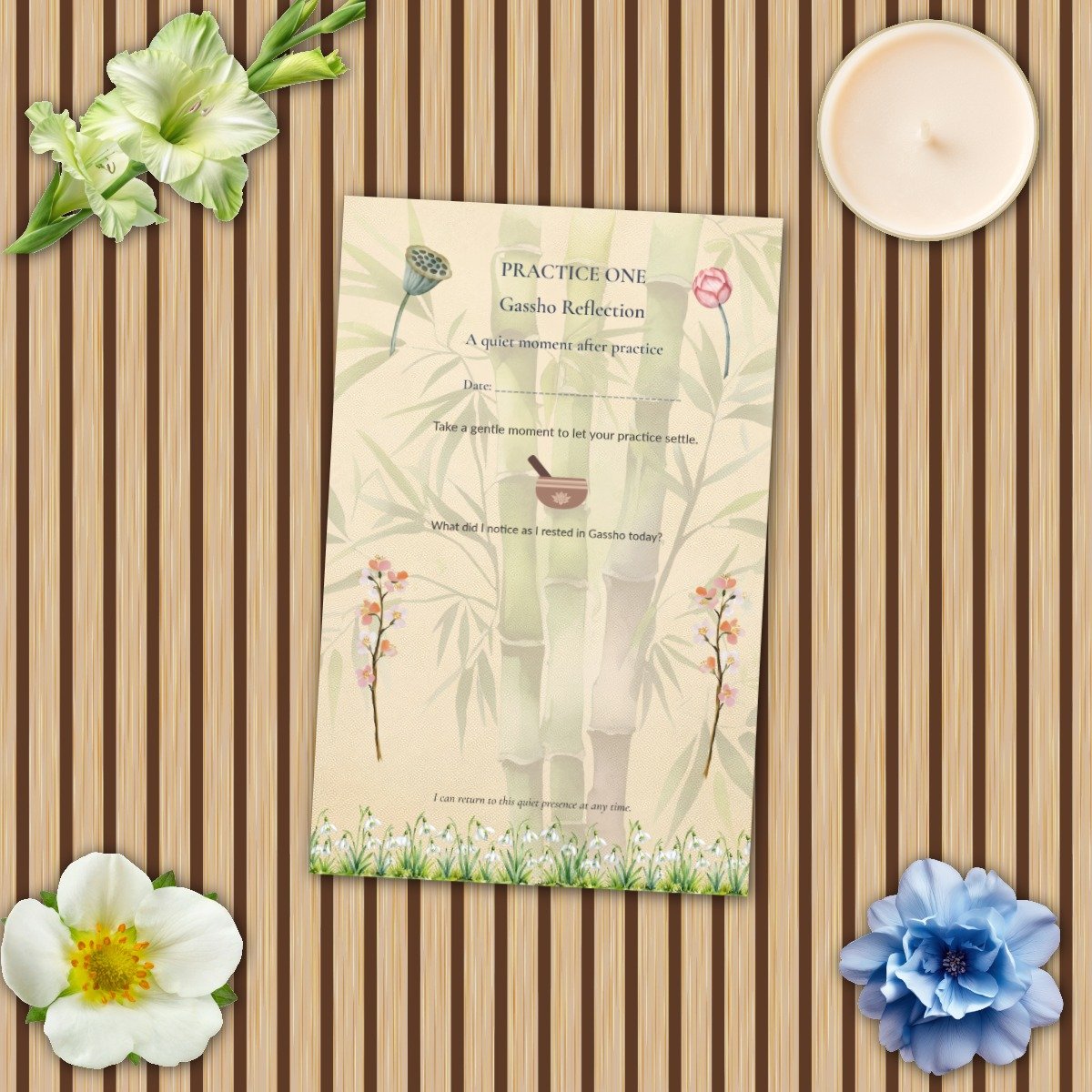 Returning to Presence — A Guided Journal for Foundational Reiki Techniques | Printable PDF - Image 6